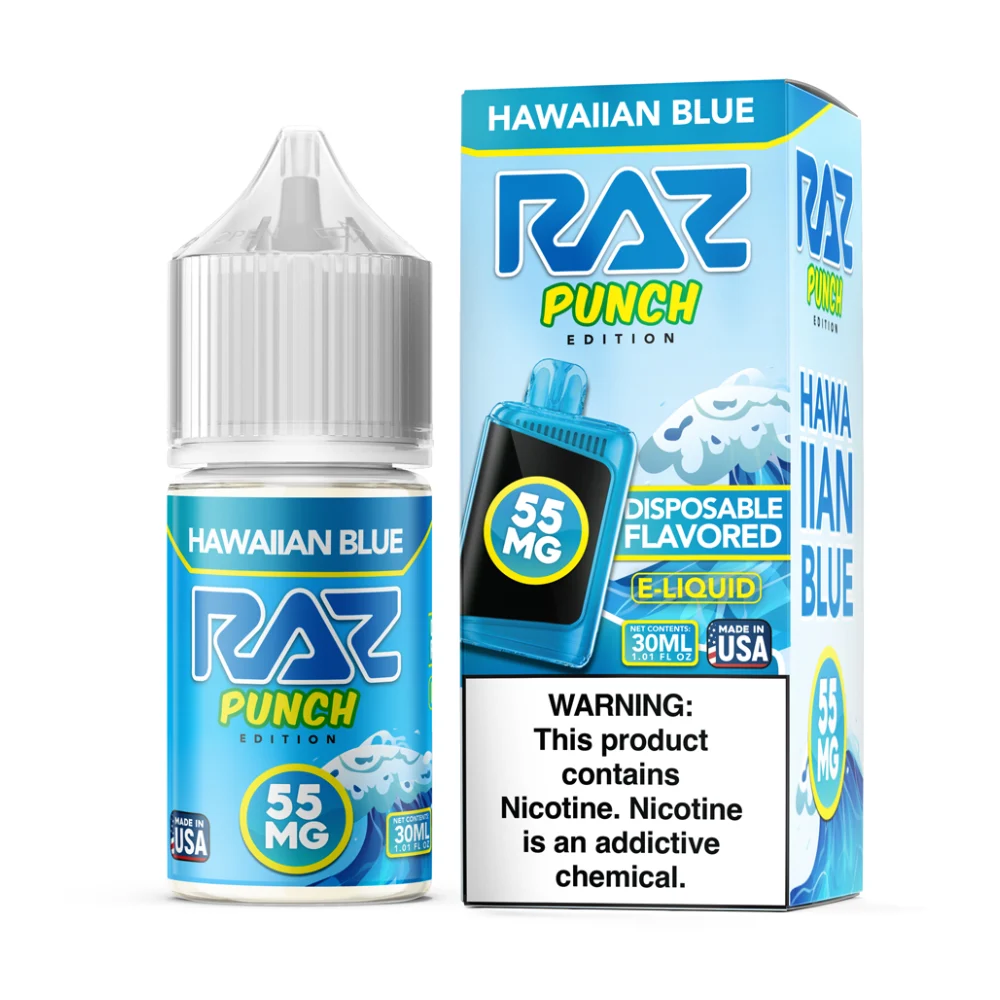 Hawaiian Blue Pod Juice x RAZ Salts 30mL