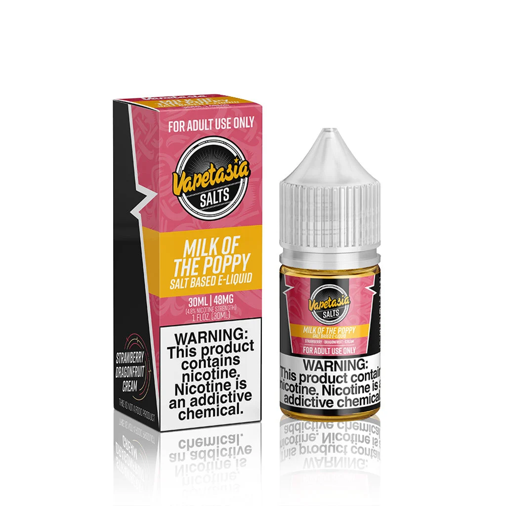 Milk of the Poppy - Vapetasia Salt E Liquid - Breazy