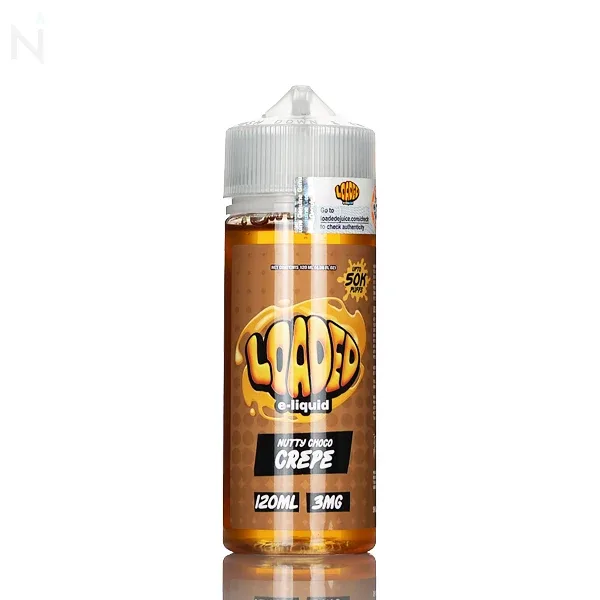Loaded E-Liquid - Nutty Choco Crepe - 120mL