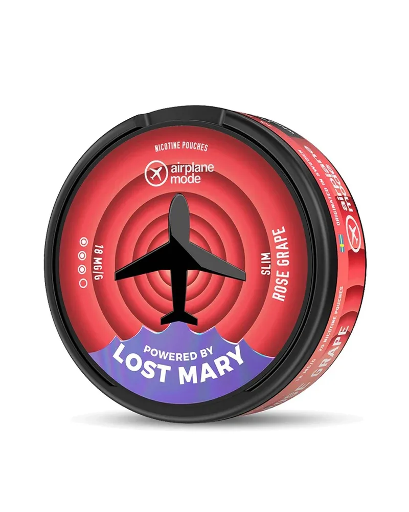 Rose Grape Lost Mary Airplane Mode Nicotine Pouches - Image 2