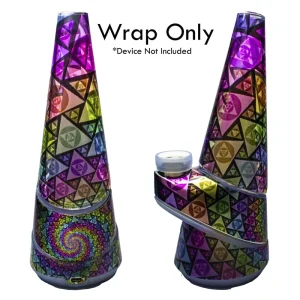 Vape Central Group Wraps for Puffco Peak LIGHTNING Edition