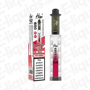 Higo Krystal Pro 600 Fizzy Cherry Prefilled Pod Kit