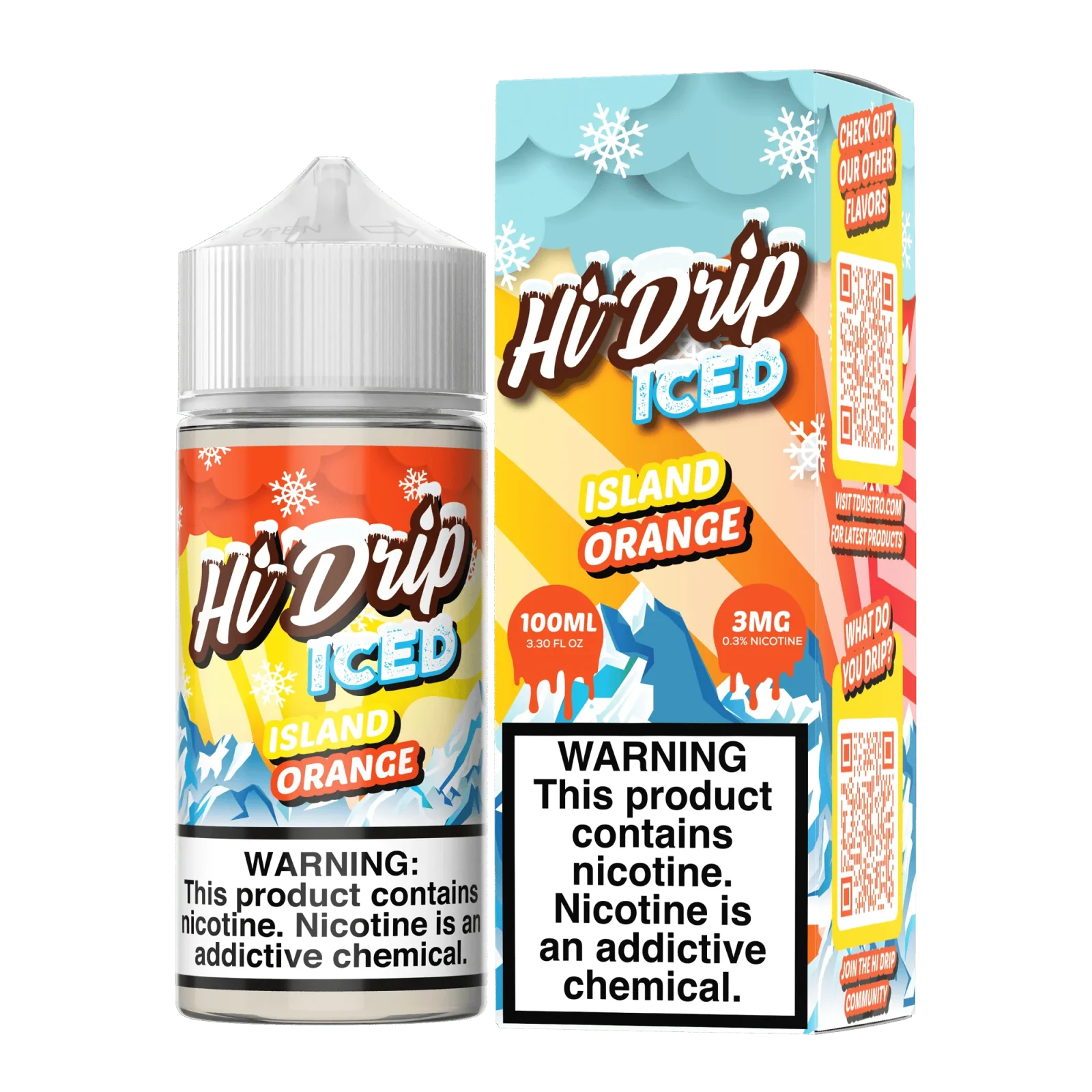 Island Orange ICED - Hi Drip - 100mL