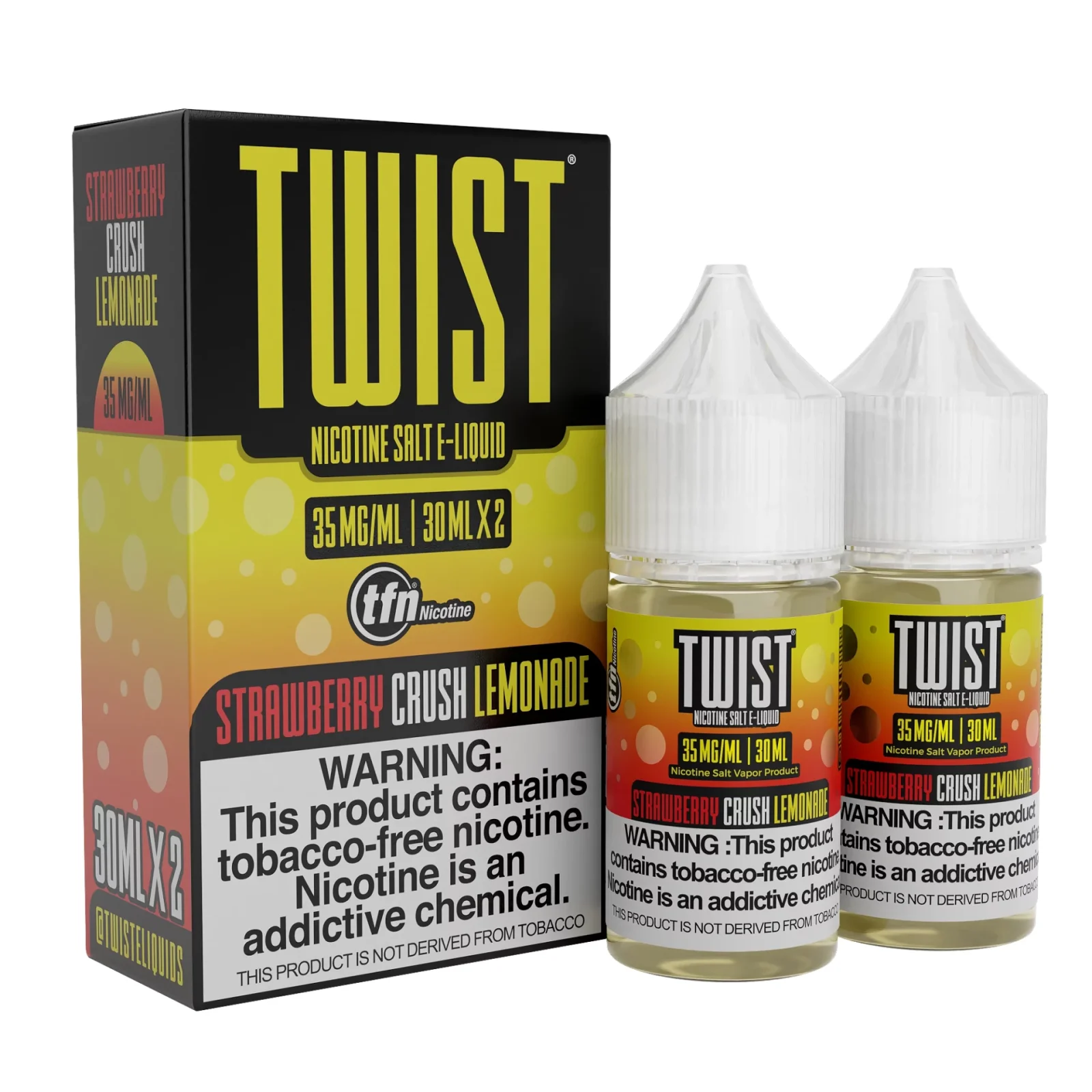 Strawberry Lemonade Vape Juice by Twist (Crimson No.1) - Image 2