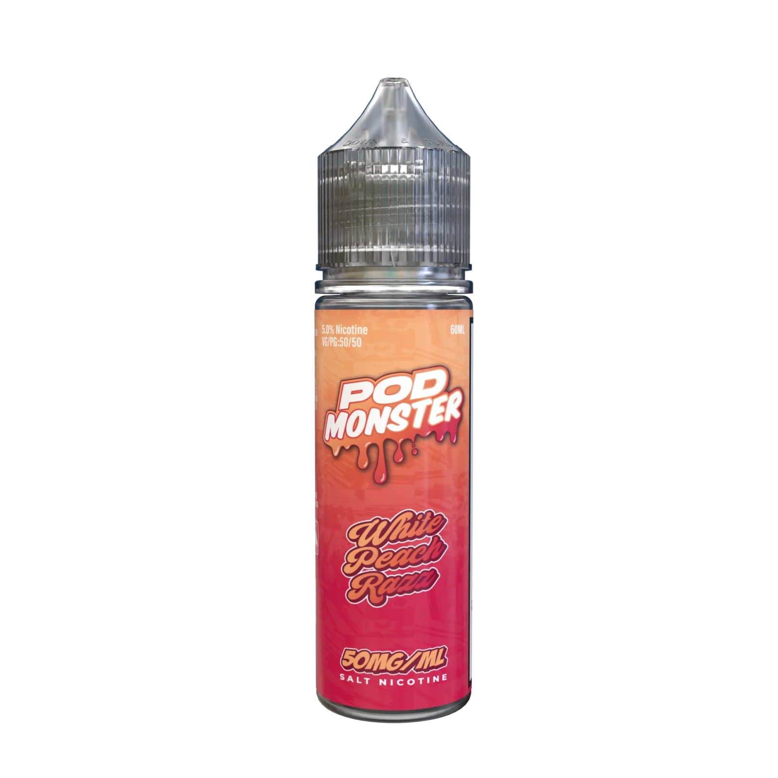 Pod Monster Salt White Peach Razz eJuice