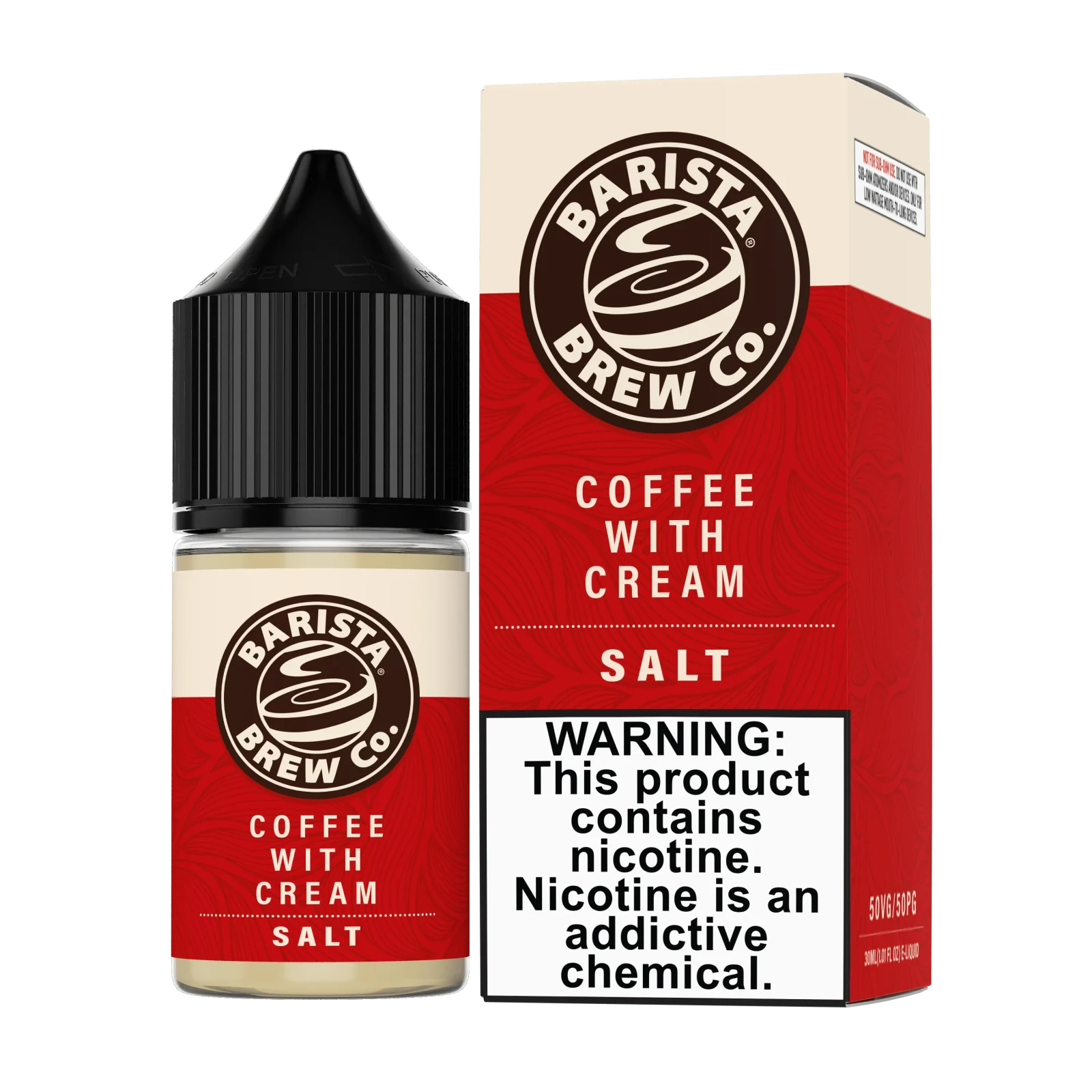 Coffee With Cream SALT - Barista Brew Co. - 30mL