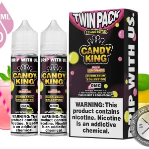 Pink Lemonade Candy King Bubblegum 120ml