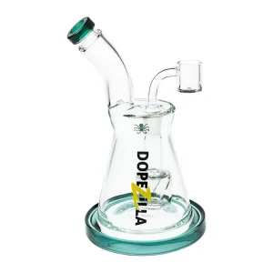 8" Dopezilla Kraken Dab Rig - Teal