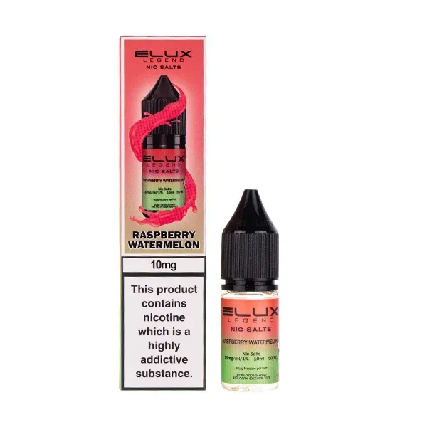 Raspberry Watermelon Nic Salt E-Liquid by Elux Legend
