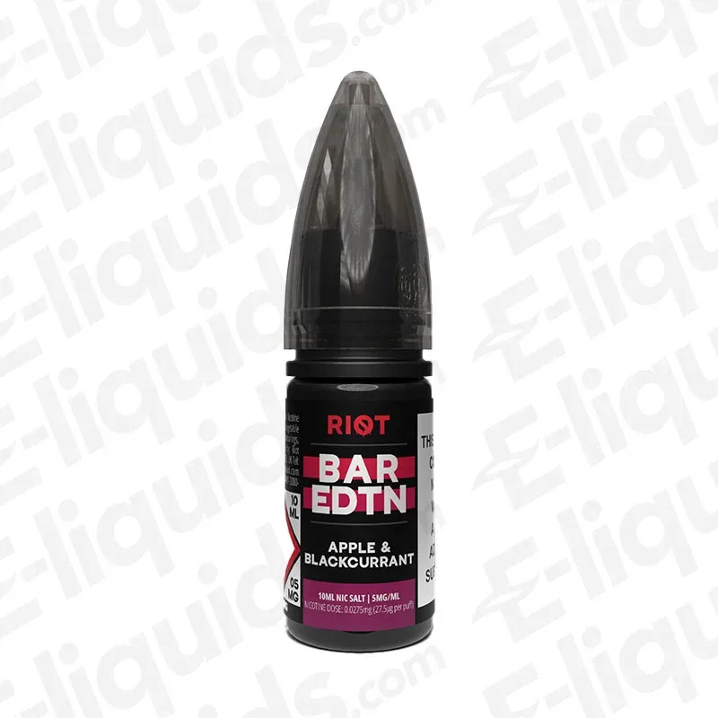 Riot Squad Bar Edition Apple and Blackcurrant Nic Salt