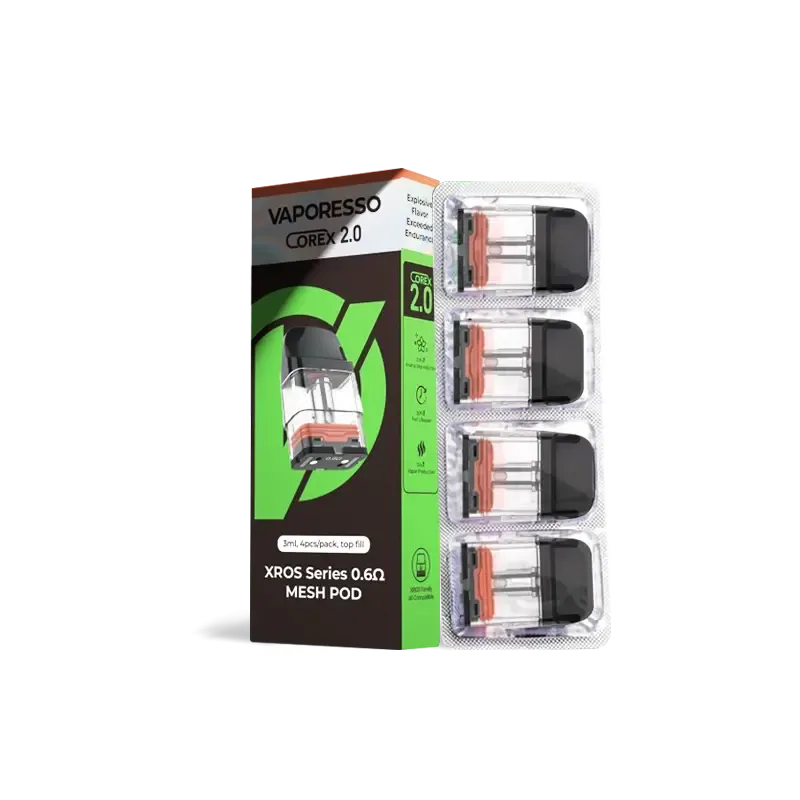 Vaporesso XROS Series Corex Mesh Pods (4-Pack)