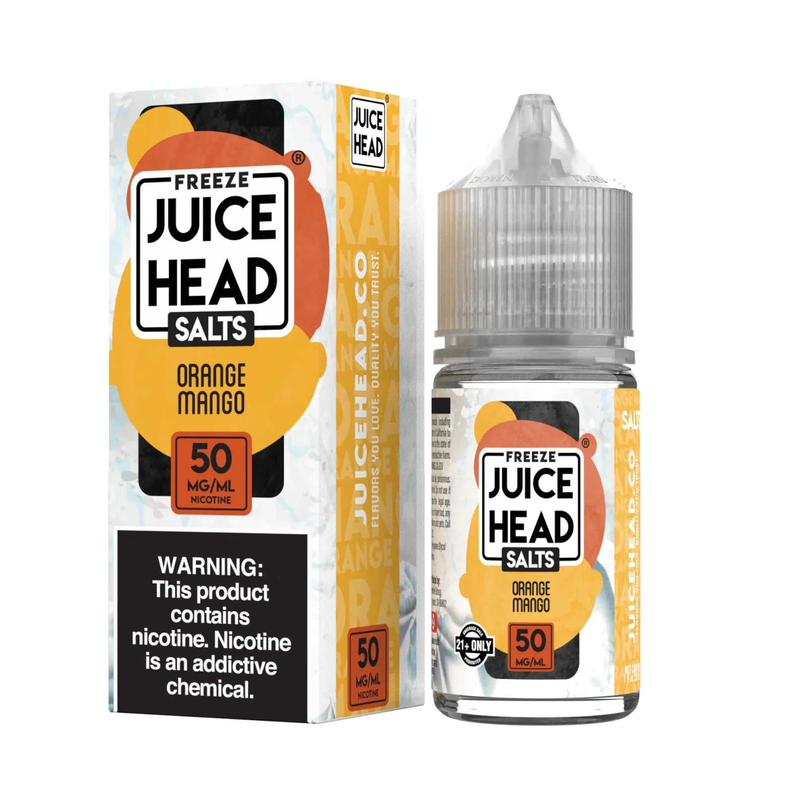 Orange Mango FREEZE SALT - Juice Head - 30mL - Image 2