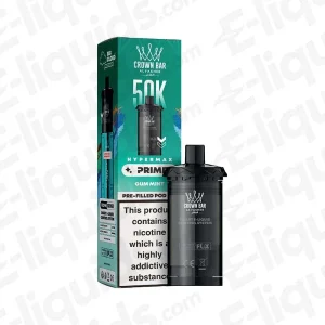 Al Fakher Hyper Max Prime 50K Gum Mint Prefilled Pods