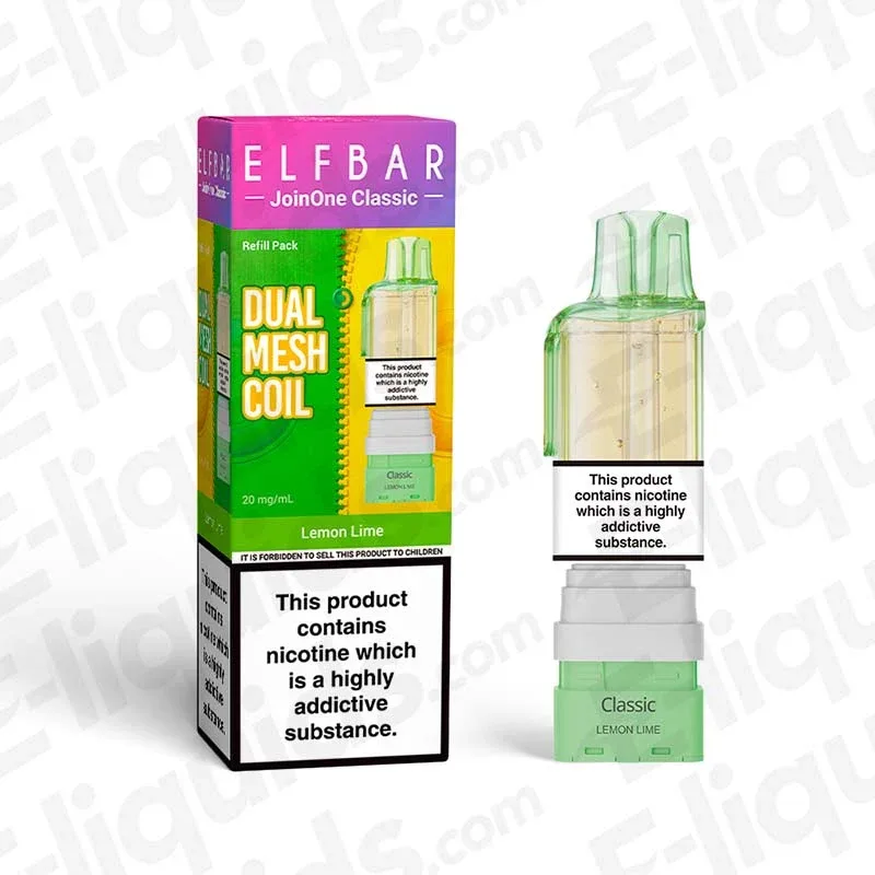 ELF BAR JoinOne15 Classic Lemon Lime Prefilled Pods