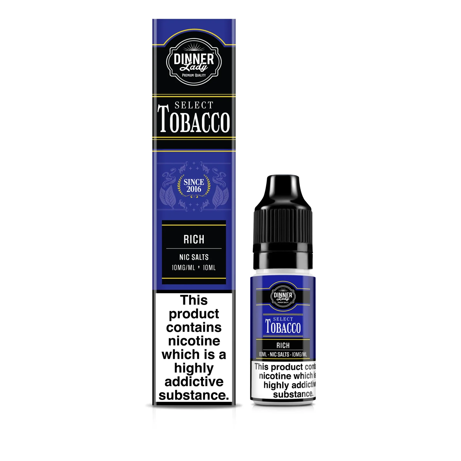 Dinner Lady Select Tobacco – Rich Bar Salt E-Liquid - Image 2