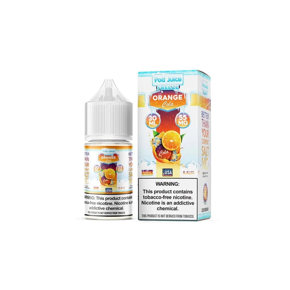 Orange Cola Freeze | Pod Juice Salt TFN Series E-Liquid | 30mL