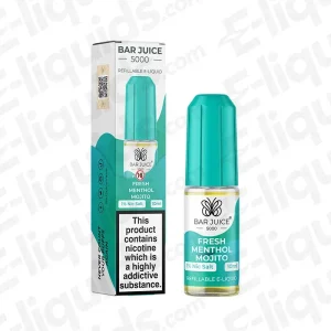 Bar Juice 5000 Fresh Menthol Mojito Nic Salt
