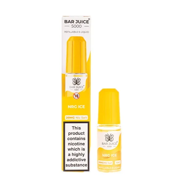 Energy Ice Nic Salt E-Liquid by Bar Juice 5000