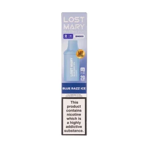 Blue Razz Ice BM600 Prefilled Pods by Lost Mary