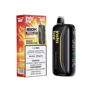 Insta Bar Mega Pro 160K - Peach Mango Ice Disposable Vape