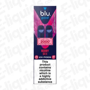 Blu Bar Blu Box Berry Mix Prefilled Pods (Pack of 2)