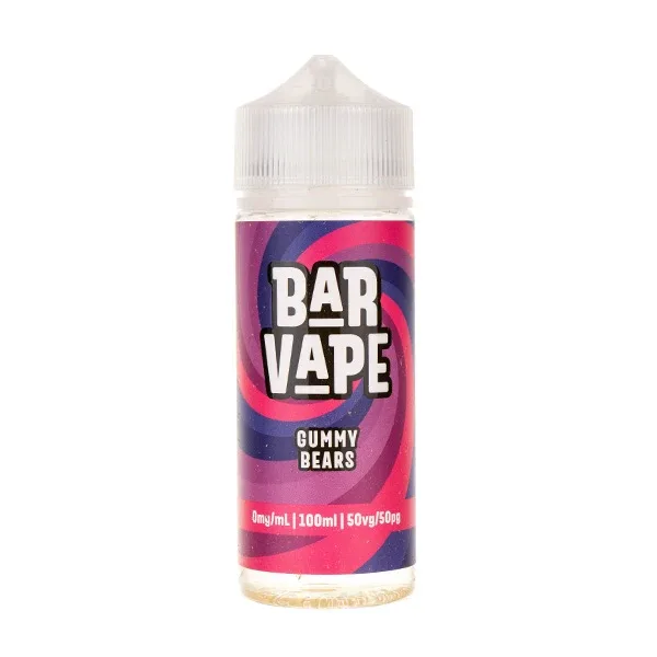 Gummy Bears 100ml (50/50) Shortfill E-Liquid by Bar Vape
