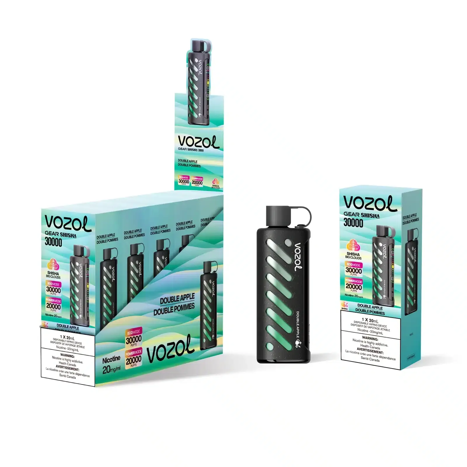 Vozol Gear Shisha Disposable Double Apple