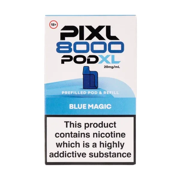 Blue Magic Pixl 8000 Prefilled Pod + Refill Pack