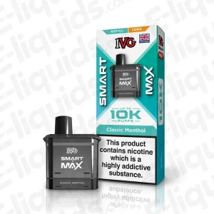 IVG Smart Max 10mg Classic Menthol Prefilled Pod