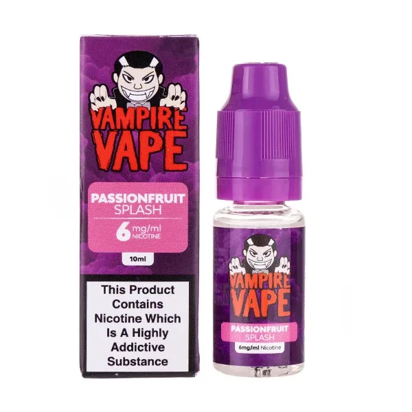 Passionfruit Splash E-liquid By Vampire Vape - Image 2