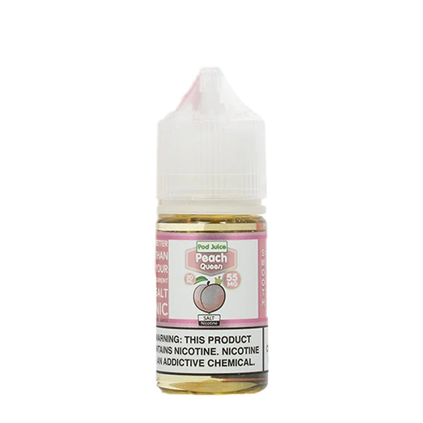 Pod Juice Peach Queen Salt 30mL