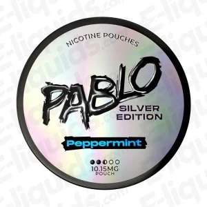Pablo Silver Edition Peppermint Nicotine Pouches