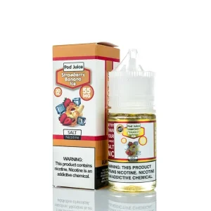 Pod Juice Smooth Salt - Strawberry Banana Freeze - 30ml