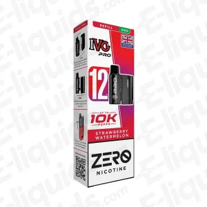 IVG Pro 12 0mg Strawberry Watermelon Prefilled Pod