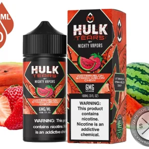 HULK TEARS Watermelon Straw-Melon Chew 100ml