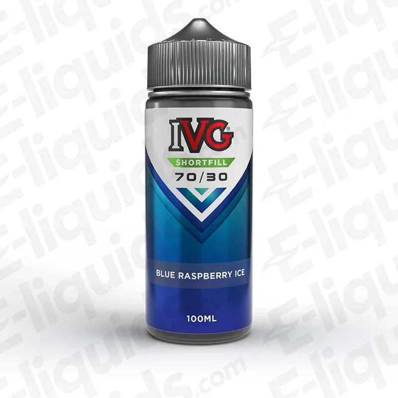 IVG Blue Raspberry Ice 70/30 100ml Shortfill