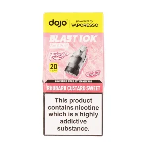 Rhubarb Custard Sweet Dojo Blast 10K Prefilled Pod + Refill by Vaporesso