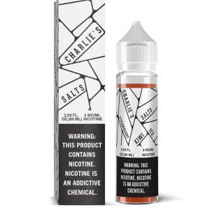 CHARLIE'S SALTS | White - Strawberry Kiwi Ice 60ML eLiquid