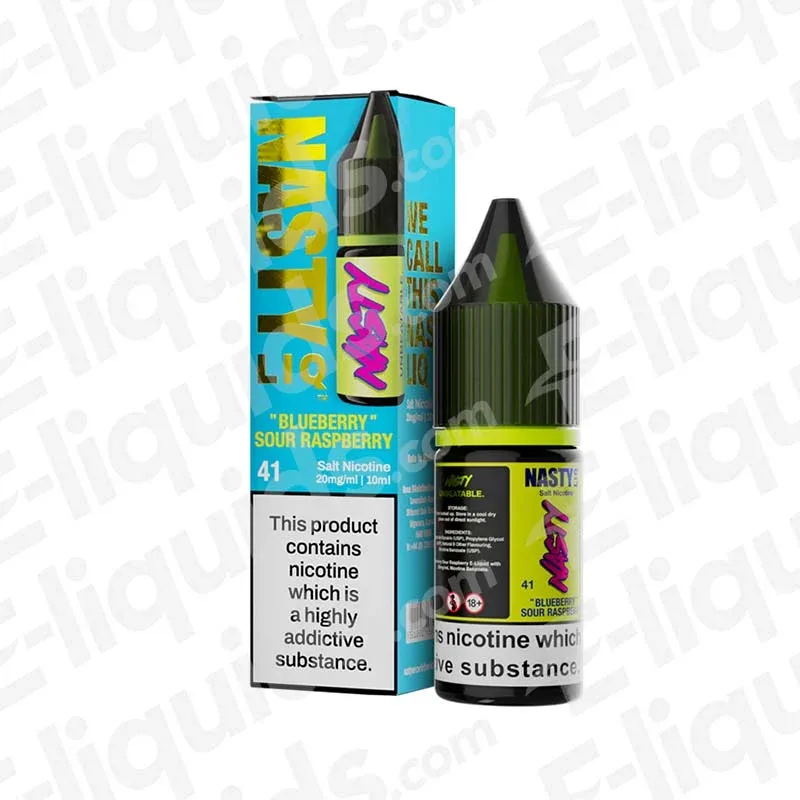 Nasty Juice Blueberry Sour Raspberry Nic Salt