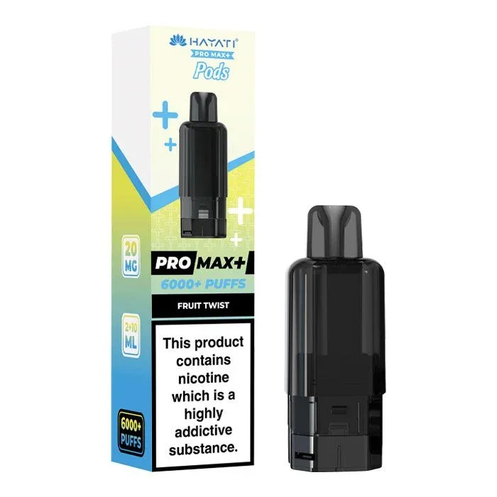 Hayati Pro Max Plus 6000 - Fruit Twist Refill Pod