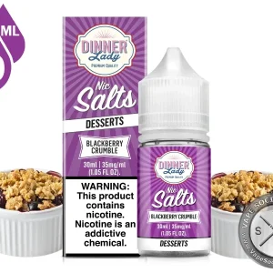 Blackberry Crumble DINNER LADY SALT 30ml