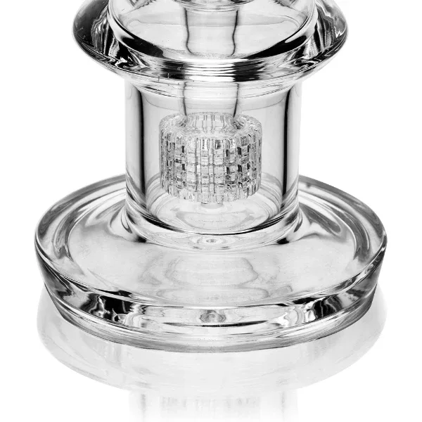 7" Crystal Glass Grid Mini Rig - Image 2