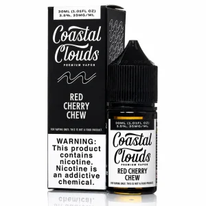 Red Cherry Chew Coastal Clouds Salts 30mL
