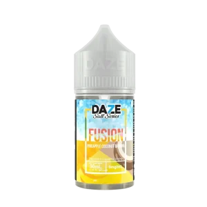 7 Daze Salt Fusion Series Pineapple Coconut Banana Iced