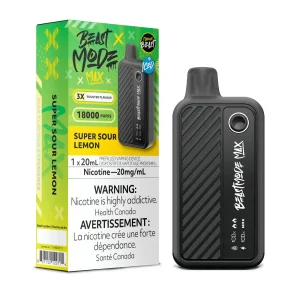 Flavour Beast Beast Mode Max 18K Disposable Super Sour Lemon