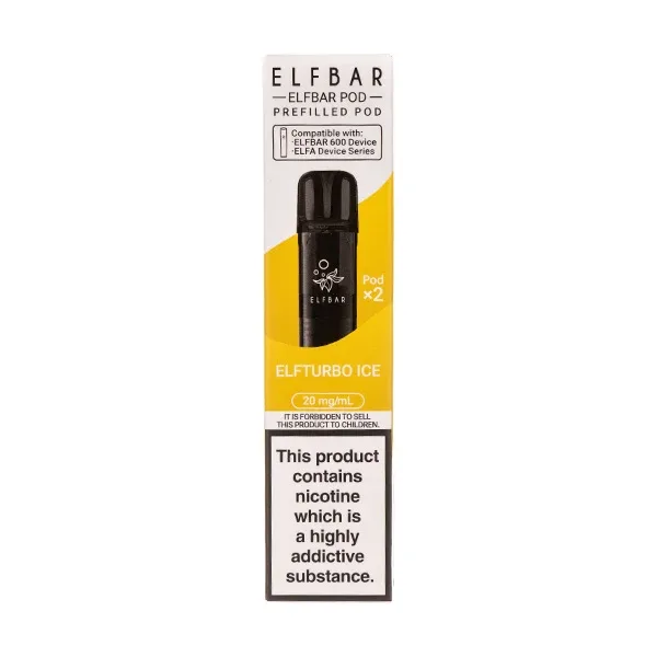 Elfturbo Ice Elf Bar 600 Prefilled Pods