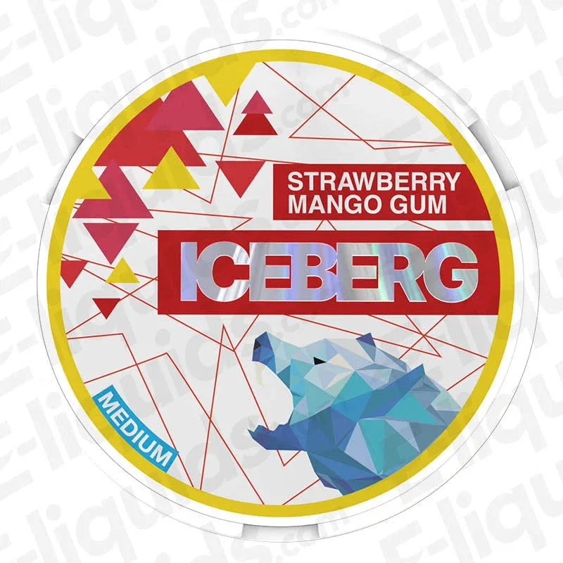 Iceberg Strawberry Mango Gum Nicotine Pouches