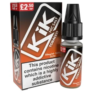 KiK Nic Salt - Tobacco