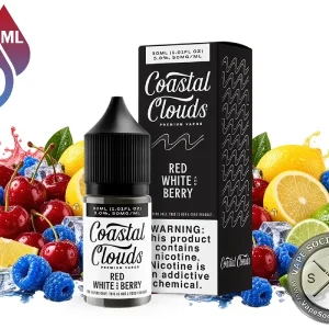 Red White and Berry Coastal Clouds Salt 30ml