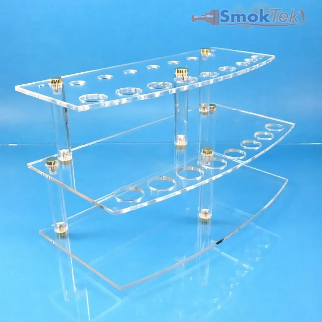 Acrylic Display for eGo Batteries and Drip Tips, Style 2 - Image 2